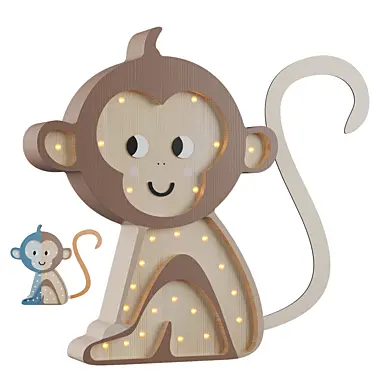 Little Lights Monkey Lamp