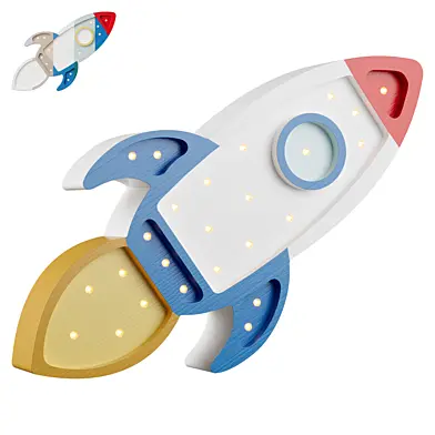 Little Lights Space Rocket Lamp