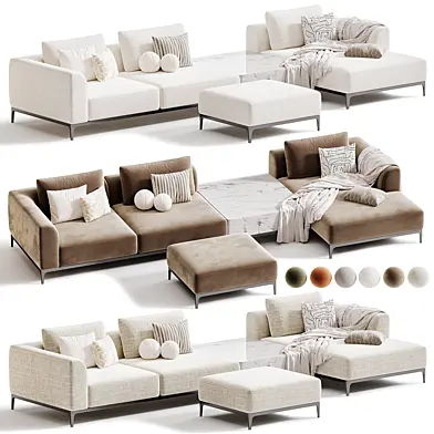 Five Fendi Sofa Casa