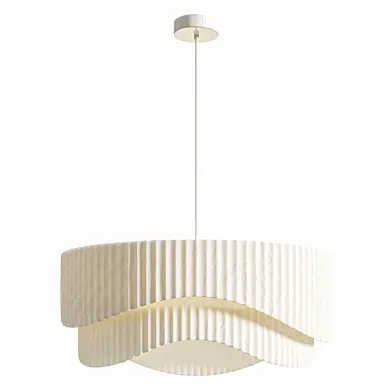Modern White 2 Tiers Chandelier