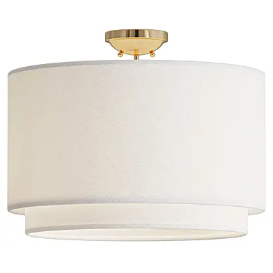 Finley Fabric Semi Flush Mount