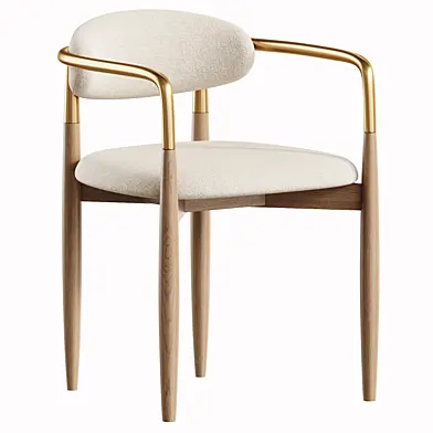 Barune Leather Dining Armchair