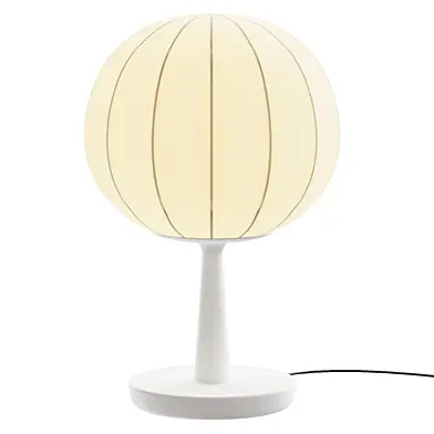 Lita Table Lamp High Ø18 White - Luceplan