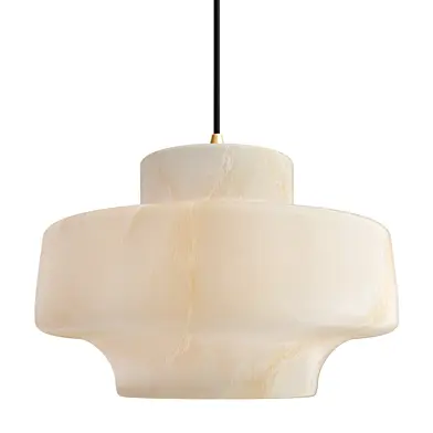 WOMO Drum alabaster pendant light