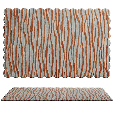 Arty zebra rug by rugvista