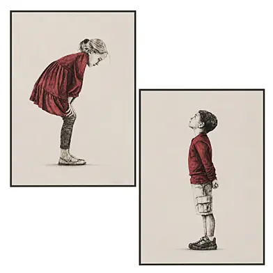 Girlboy Frame Set 02