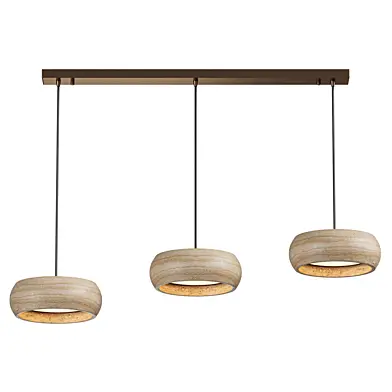 Donut Travertine Pendant Lamp