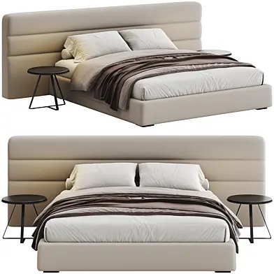 Modern Double Bed - 023