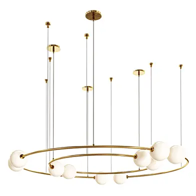 Oddments Dual Ring CHANDELIER