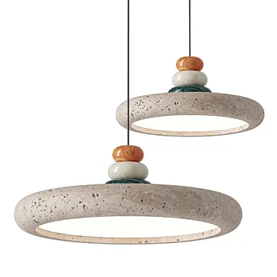 Lampatron OLLE STONE WIDE Pendant Lamp