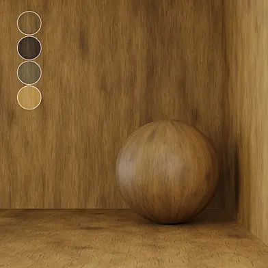 Sapele Wood Collection PBR Material