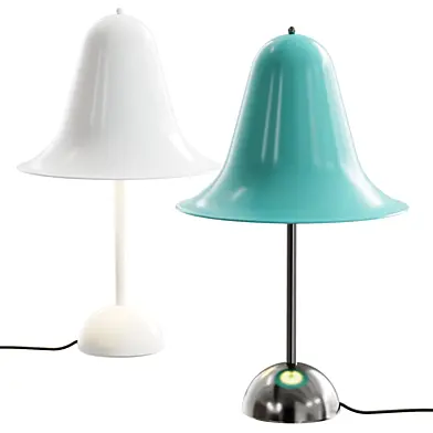 Pantop table lamp Ø 23 cm light blue-green
