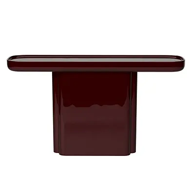 Glossy console table