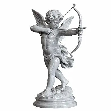 Classical Marble Eros Statue