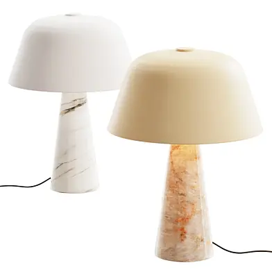 Magritt table lamp Beige 41 cm Stone