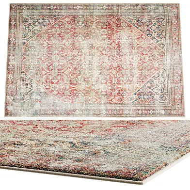 Georgie Red Navy Rug By Union