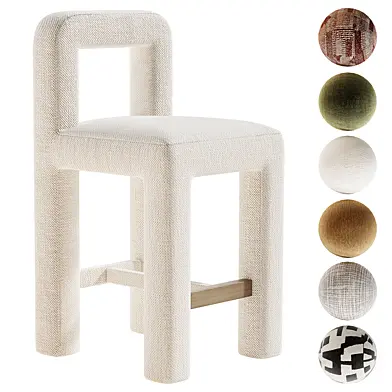 Sable Boucle Counter Stool