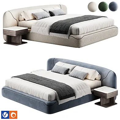 THEO Bed 300 By Molteni&C