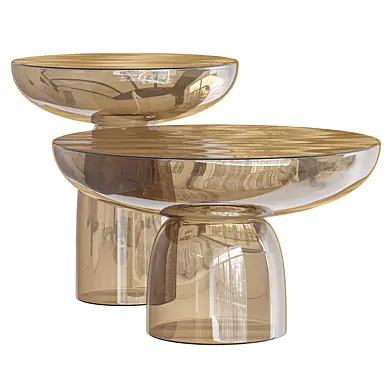 Olo Glass Mogg Side Table
