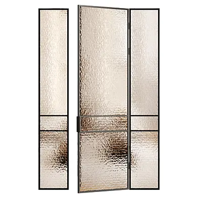 Glass metal door - swinge door
