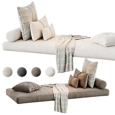 Window seat and cushions 3