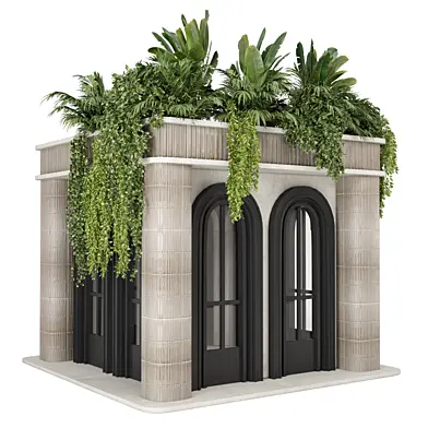 Store Facade Shop Microcement _Set 4812