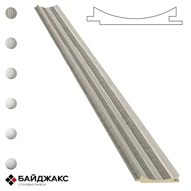 OM Рифленая стеновая панель 70 Inner arc Байджакс