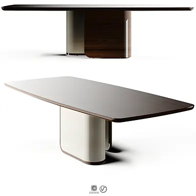 Echo Wood Dining Table by Turri