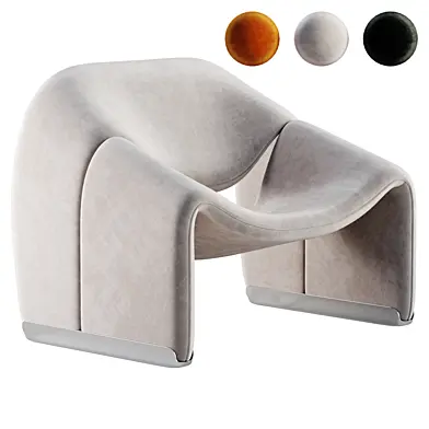 Groovy Lounge Chair Pierre Paulin