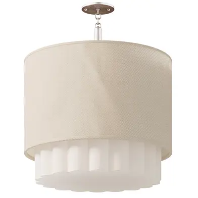 Cumulus Pendant with Sheer Outer Shade