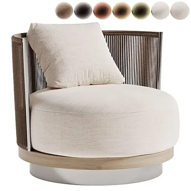 Daylight Outdoor Armchair Minotti