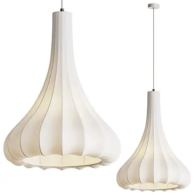 Minimalist Silk Fabric Globe Pendant Lights for Serene Spaces