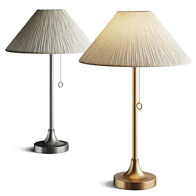 Blossine Pleated Shade Table Lamp