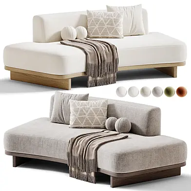 Daphne Outdoor Sofa Dravite Ivory