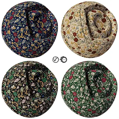 Premium Decorative Fabric Material PBR 004