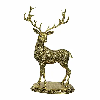 Royal Ornamental Deer Statue