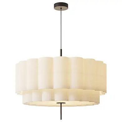 Folia Fabric Pendant Light