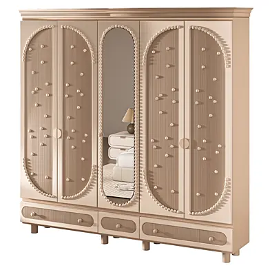 Modern Arched Kids Wardrobe