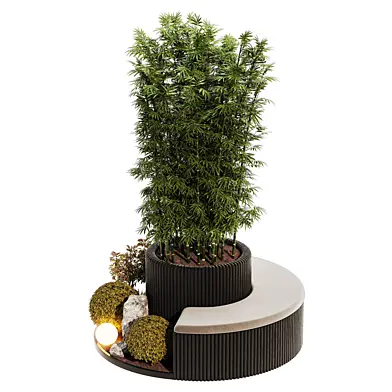 Landscape Planter Bench