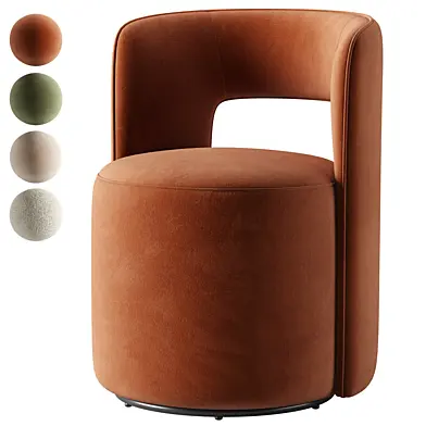 Sutton Copper Swivel Chair