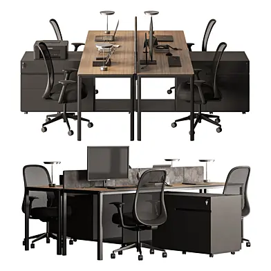 Employee Set - Office Furniture 1026