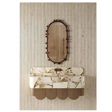 Bathroom Furniture Set 04