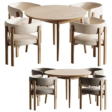 Percy chair and Dumas table