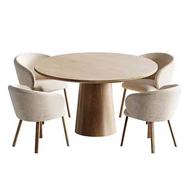 Ruth chair and Mesa table