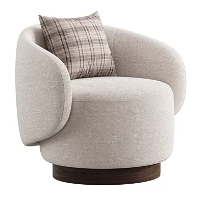 Modern Swivel Barrel Chairs