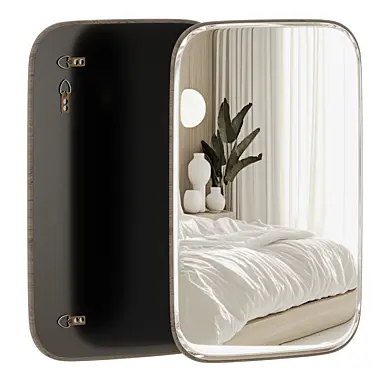 Wall Mirror with Round Frame
