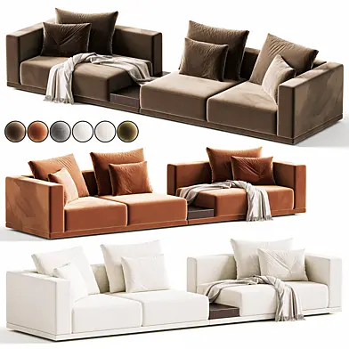 Classic Low Modular Sofa