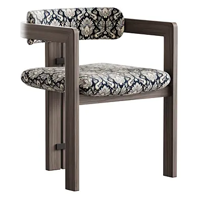 orked Bone Back Modish Arm Chair with Armrest