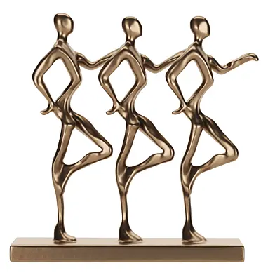 Sculpture 178 — Metal Abstract Trio