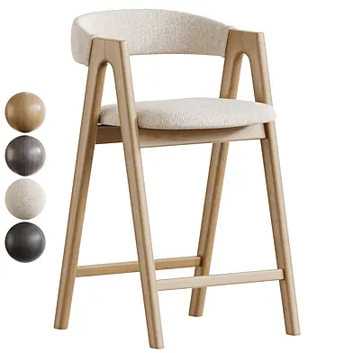 Dublin semi bar stool